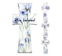 Marcador De Biblia,Marcapáginas Magnéticos Flor Cristianos,4 Unidades Accesorios Lectura Para Profesora Alumna Adolescente Hogar Iglesia Oficina - Regalo Cumpleaños Iglesia