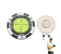 Marcador de Bola de Chip de Poker - Marcador de Chip de Golf de Alta calidad, marcador de Pelota preciso | Marcador magnético con Clip de Sombrero para Amantes del Golf, Accesorios de pr
