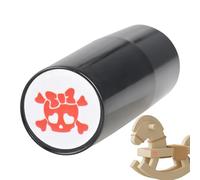 marcador de bola de tenis-patinaje de cráneo en proa Stampper impermeable, tinta rápida a prueba de manchas | Accesorio de tenis portátil para entrenamiento, partidos y regalos personaliz