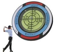 Marcador de Bolas con Nivel para Lector de Green de Golf,Ayuda De Lectura De Golf De Doble Cara - Lector De Green De Put | para Entrenamiento y Práctica de Putt al Aire Libre para Hombres Mujeres Adul
