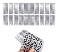 Marcador de Escaneo 3D, 1000 PCS ID de 6 Mm OD 10 Mm de Alta Reflexión Adhesión Fuerte de Seguimiento 3D Marcador de Punto de Referencia de Puntos para Tareas de Escaneo, Campos