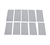 Marcador de escaneo 3D Alta reflectividad Resistente a la lágrima a Prueba de Agua Solar Reutilizable 6 mm Diámetro Interno Diámetro Exterior de 10 mm para Campos de Captura de