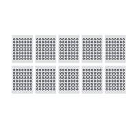 Marcador de Escaneo 3D Altamente Reflectante de 6mm, Marcadores Reutilizables de 560 Uds para Topografía óptica, Ingeniería Inversa, Captura de Movimiento 3D