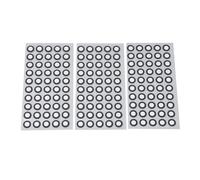 Marcador de escaneo 3D YDRCISMI Marcador de Punto de Referencia de Alto Rendimiento para adquisición de Datos de Movimiento 3D Interno 6 mm Externo 10 mm