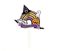 Marcador de etiquetas para tartas de Halloween, para sándwiches, magdalenas, magdalenas, para fiestas, decoraciones de fiesta de Halloween