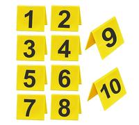 Marcador de evidencia 10pcs Marcadores de Escena del Crimen Decoración de Detectives de la Fiesta acrílica de Doble Cara Reutilizable para el fatader