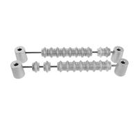 Marcador de Futbolín de Mesa Contador de Goles de Plástico | Indicadores de Cuentas Tipo Perla, Pieza Integrada Hips Plata, Uso Manual para Locales Comerciales y Oficina