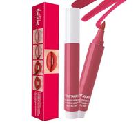 Marcador de labios de larga duración, tinta de labios hidratante | Lip Pen Lip Lip Fin, color pigmentado impermeable, aplicación precisa, tinte de labios mate o brillante, maquillaje diario