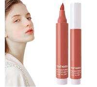 Marcador de labios longlasting: mancha de labios a prueba de manchas, punta de lápiz precisa para una aplicación fácil | Hidratando todo el día usa color de labios, acabado natural para mujeres y niña