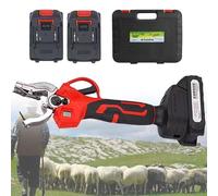 Marcador de orejas eléctrico for ganado vacuno, cerdos y ovejas, aplicador automático recargable de etiquetas de oreja, con contador y baterías extraíbles.