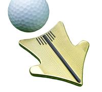 Marcador de pelota de golf | Entrenamiento de alineación Divot, ayuda de entrenamiento de putting | para hombres y mujeres, golfistas, torneos, jugar al aire libre, curso de práctica y deportes