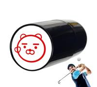 Marcador de pelota de golf molde para patas de golf marcador ID de bola molde para trébol de golf marcador de golf portátil sello de bola reutilizable ID para Golf Marcador