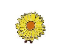 Marcador de pelota de golf multifuncional floral accesorio magnético para sombrero, cinc, aleación, marcador de bolas, accesorios, clip magnético para sombrero, talla única, como se describe