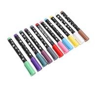 Marcador de Pintura para Uñas de Perro con Fórmula de Secado Rápido, Bolígrafo de Punta Suave de 1 Mm para Arte de Uñas Limpio, Marcador de Arte de para Perros de 12 Colores para Paseos