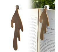 Marcador de taza de café derramado, RoadLoo Personalizado Marcapáginas único gracioso Marcador de lectura Accesorios Regalos para los amantes de las lecturas Festivales Regalos creativos pequeños (1)