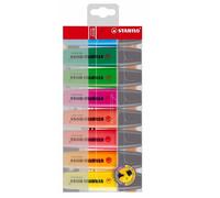 Marcador de texto STABILO BOSS ORIGINAL 8 colores