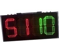 Marcador digital LED de una sola cara, tablero electrónico de sustitución de fútbol, alto brillo, distancia visible de 200 a 300 metros, muestra eficazmente información como puntuación, tiempo y