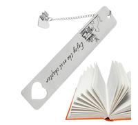 Marcador en forma de gato - Accesorio de lectura de acero inoxidable, regalo del Día del Maestro Marcapáginas con estilo | Regalo de papelería para estudiantes Para lectura, estudio, regalos, libros,