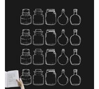 Marcador floral DIY,Marcador de flores secas DIY | Kit de marcapáginas transparente de 20 piezas con flores secas - Marcadores de páginas de lectores y escritores para un ambiente primaveral para