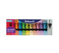Marcador fluor pelikan textmarker 490 set colour station method&mood