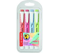 Marcador fluor stabilo swing cool pastel (111,133,140,150) bolsillo se
