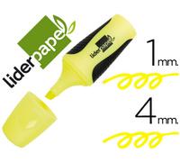 Marcador fluorescente amarillo
