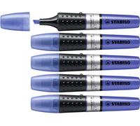Marcador fluorescente de tinta líquida y capacidad XXL STABILO LUMINATOR - Caja