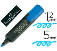Marcador fluorescente Faber 48-44 Azul