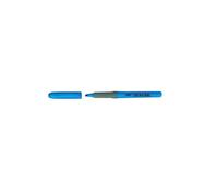 MARCADOR FLUORESCENTE HIGHLIGHTER GRIP TRAZO 1,5-3,3MM. AZUL BIC 811931