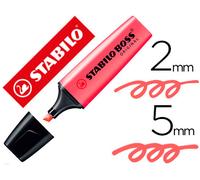 STABILO - Marcador - BOSS ORIGINAL - Paquete de 10 - Rojo