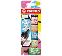 Marcador fluorescente STABILO BOSS MINI by Snooze One - Estuche con 6 colores