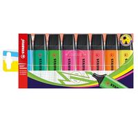 Marcador fluorescente STABILO BOSS ORIGINAL - Estuche con 8 colores
