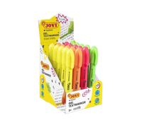 Jovi Marcador de cera gel fluorescente - Expositor de 20 unidades colores surtidos