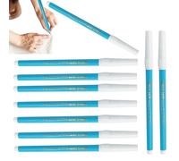 Marcador genérico para tela soluble en agua, marcador soluble en agua, conjunto de 10 rotuladores para tela borrable a, lápices de marcado de lavables para costura, acolchado, m
