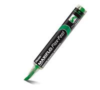 Marcador Maxiflo Flex-Feel de punta flexible para pizarra blanca. Color verde.