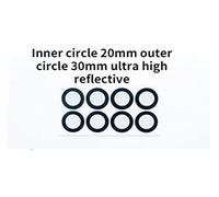 Marcador para escaneo 3D, Puntos de marcado del escáner 3D Punto de indicador de identificación de etiqueta Dot Dotes de posicionamiento de marcadores de reflexión difusos(11)