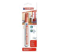 Rotulador edding marcador permanente 3000 rojo n.2 punta redonda 1,5-3 mm blister de 1 unidad
