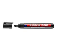 Marcador Permanente Edding 330 Punta de Cincel Azul 1 pieza