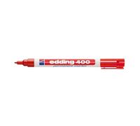 Marcador permanente Edding 400 Rojo 1 mm 10 piezas