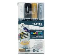 Marcador permanente lyra graduate mark all conico 2,0 mm. surtido estu