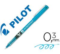 ROTULADOR PILOT PUNTA AGUJA V-5 AZUL CLARO 0.5 MM