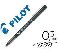 Marcador Piloto Punta Fina V-5 Negro 0.5 mm