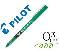 Marcador Piloto Punta Fina V-5 Verde 0.5 mm