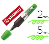 Marcador Stabilo Boss Luminator Tinta Líquida Verde