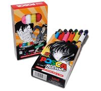 Marcador t.opaca no perm. uni posca 0,7 ef (pc-1mr) colores mania es