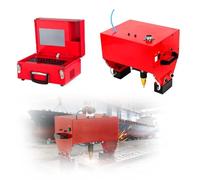 Marcadora Portátil Manual Neumática Por Punteo, Marcado Neumático De Matriz De Puntos, Juego Para Marcar Metales Con Regulador De Presión Y Velocidad Para Números De Chasis Y Código(Type C)