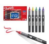 Marcadores acr licos creativos Sharpie de colores surtidos con punta de pincel a base de agua, juego de 5 unidades, perfectos para manualidades y