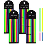 Marcadores Adhesivos Resaltadores Transparentes Adhesivos Indice Fluorescentes Libros Notas Adhesivo Marcador Adhesivo Fichas Plastico para Marcar Hojas Informes