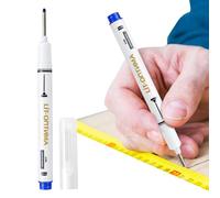 Marcadores de alcance profundo - Long Nose Nib for Deep Hole, Waterproof Permanent Ink | Portable Industrial Marker Pens for Automobile Manufacturing, Construction, Carpentry, and Metalworking