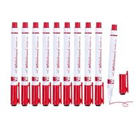 Marcadores de borrado en de punta fina - Bolígrafo escolar con borrador, marcadores de dibujo de punta fina de 0.5 mm, para profesores, aulas, pizarras blancas, escuelas, preescolares, jardines